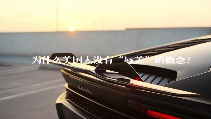 为什么美国人没有“辱美”的概念？