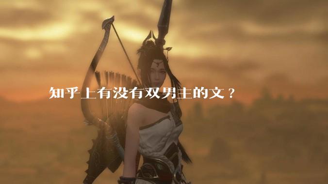 知乎上有没有双男主的文?